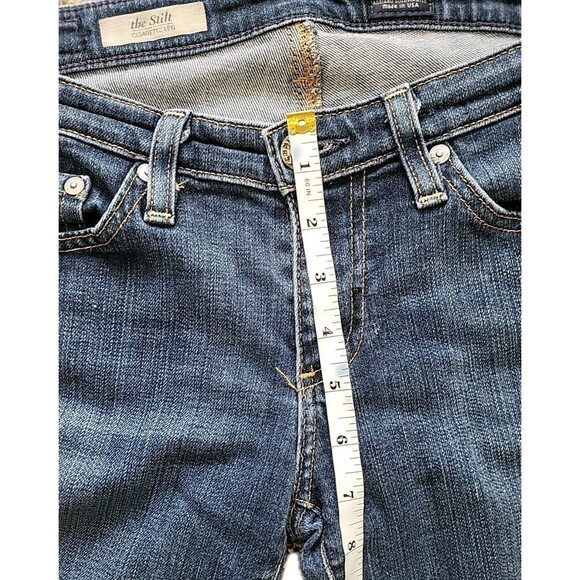 Adriano Goldschmied Womens Cotton Straight Leg Denim Jeans Blue Size EUR 26R - Picture 10 of 14